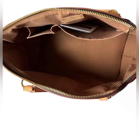 Louis Vuitton Tivoli PM Monogram Canvas Handbag with Natural Leather Trim - Picture 5 of 15